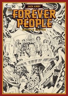 Front cover_Jack Kirby's Forever People Artist's Edition