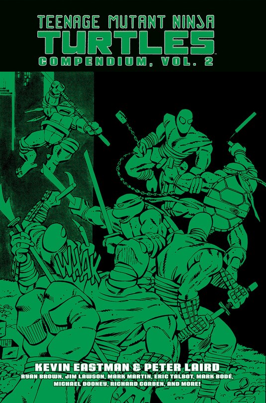 Front cover_Teenage Mutant Ninja Turtles Compendium, Vol. 2