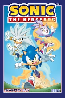 Front cover_Sonic the Hedgehog, Vol. 16: Misadventures