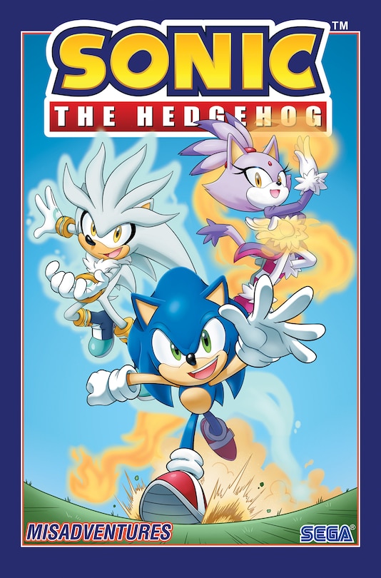 Front cover_Sonic the Hedgehog, Vol. 16: Misadventures