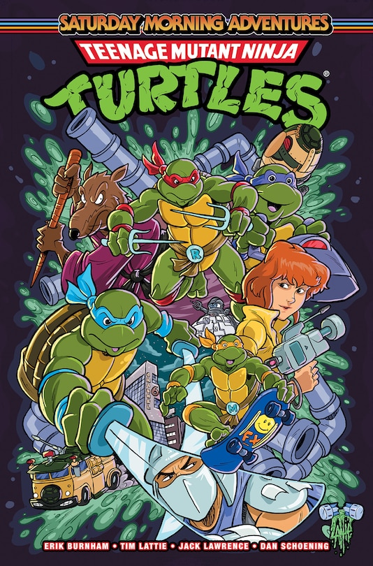 Front cover_Teenage Mutant Ninja Turtles: Saturday Morning Adventures, Vol. 2