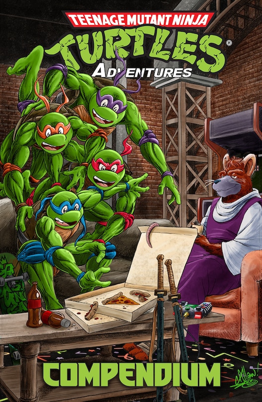 Front cover_Teenage Mutant Ninja Turtles Adventures Compendium, Vol. 1