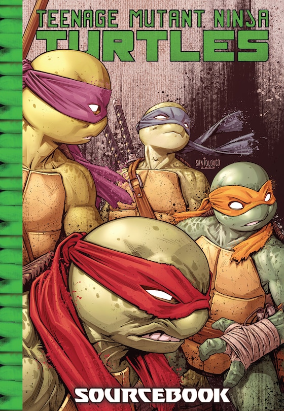 Front cover_Teenage Mutant Ninja Turtles: IDW Sourcebook