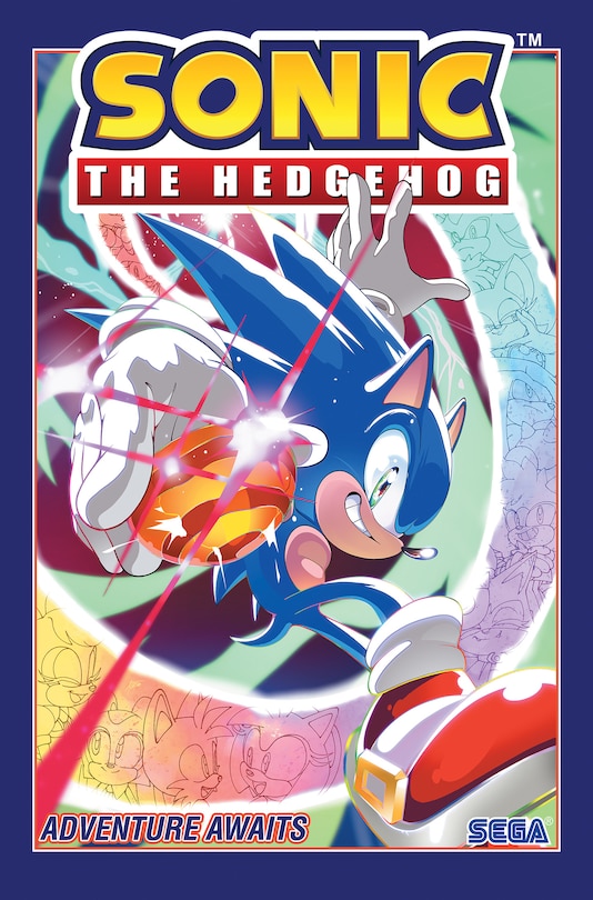 Front cover_Sonic the Hedgehog, Vol. 17: Adventure Awaits