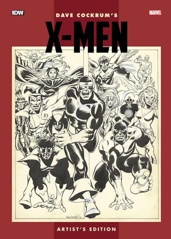 Front cover_Dave Cockrum's X-Men Artist's Edition