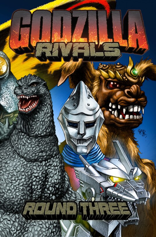 Front cover_Godzilla Rivals: Round Three