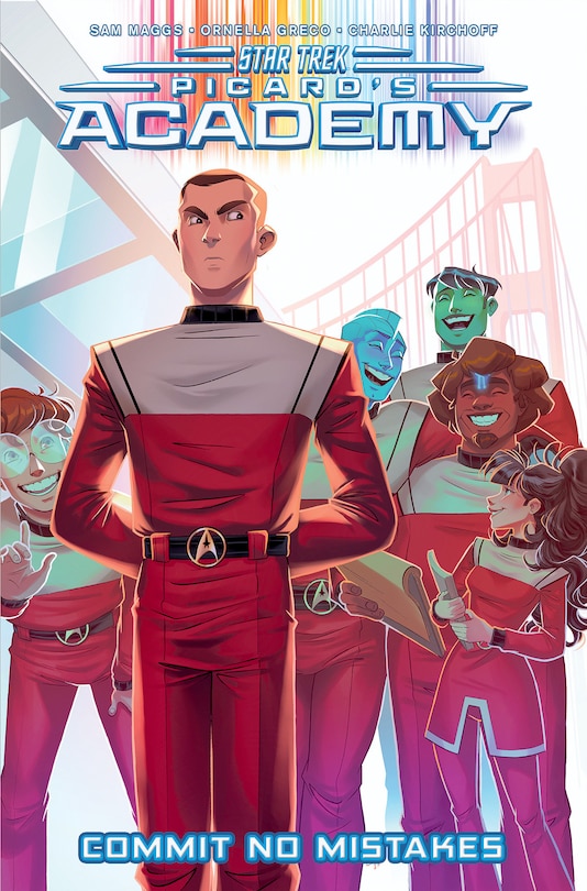 Front cover_Star Trek: Picard's Academy--Commit No Mistakes