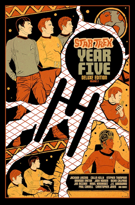 Front cover_Star Trek: Year Five Deluxe Edition--Book Two
