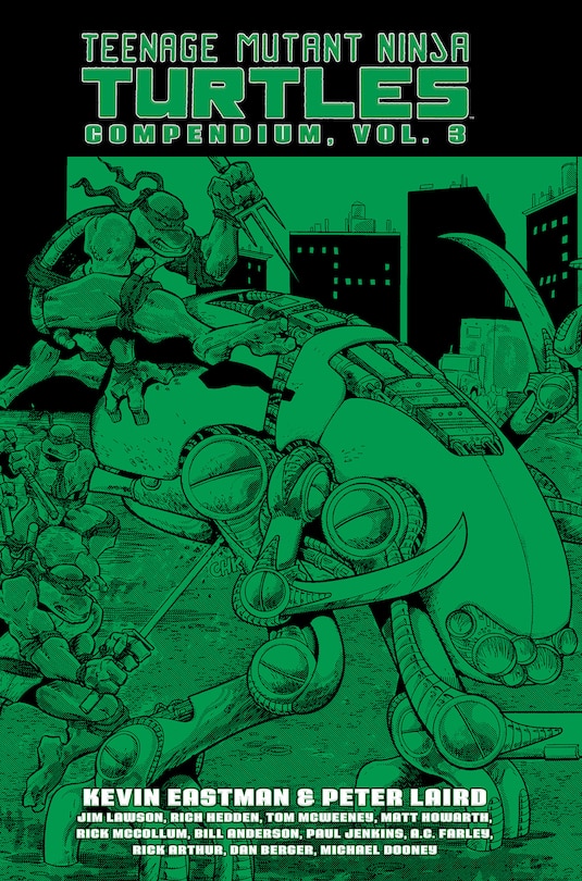 Front cover_Teenage Mutant Ninja Turtles Compendium, Vol. 3