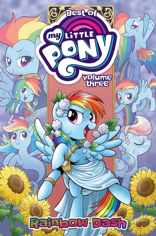Front cover_Best of My Little Pony, Vol. 3: Rainbow Dash