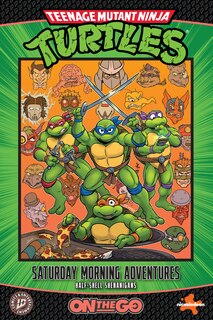 Couverture_Teenage Mutant Ninja Turtles: Saturday Morning Adventures--On The Go: Half-Shell Shenanigans