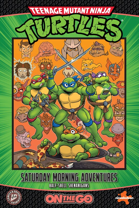 Couverture_Teenage Mutant Ninja Turtles: Saturday Morning Adventures--On The Go: Half-Shell Shenanigans