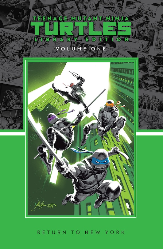Couverture_Teenage Mutant Ninja Turtles, Vol. 1: Return to New York Library Edition