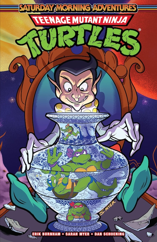 Front cover_Teenage Mutant Ninja Turtles: Saturday Morning Adventures, Vol. 5
