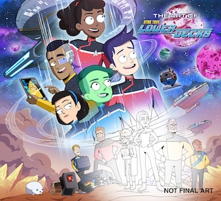 Front cover_The Art of Star Trek: Lower Decks