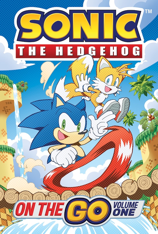 Front cover_Sonic the Hedgehog: On The Go, Vol. 1