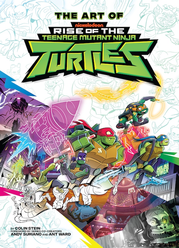 Front cover_The Art of Rise of The Teenage Mutant Ninja Turtles