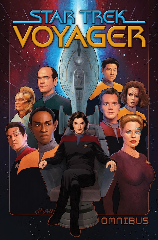 Front cover_Star Trek: Voyager Omnibus