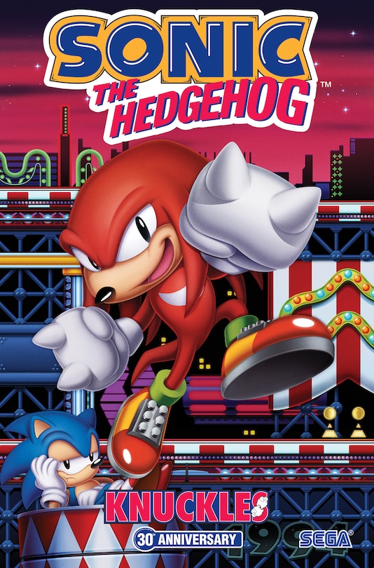 Couverture_Sonic the Hedgehog: Knuckles 30th Anniversary