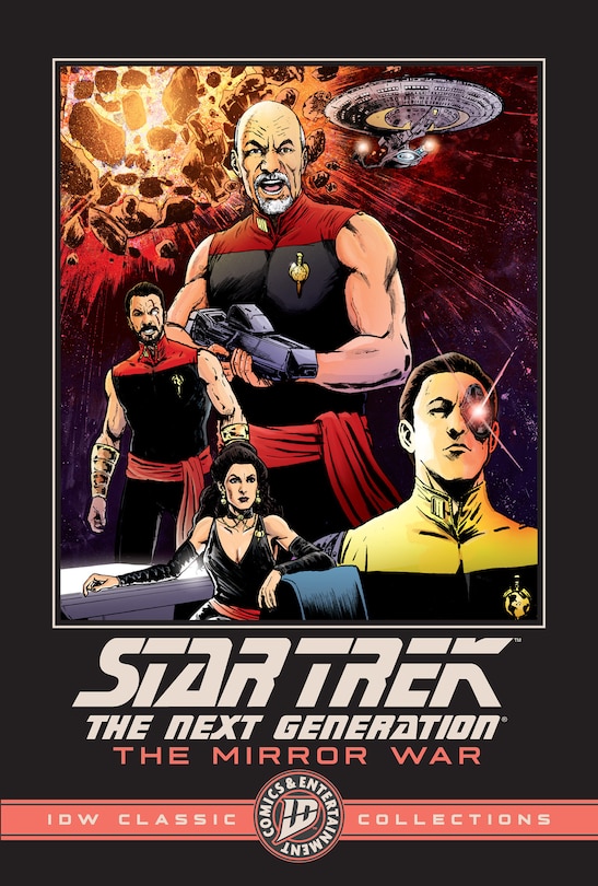 Front cover_Star Trek: The Next Generation--The Mirror War--IDW Classic Collections