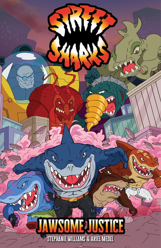 Front cover_Street Sharks: Jawsome Justice