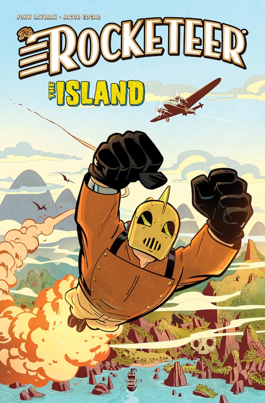 Front cover_The Rocketeer: The Island