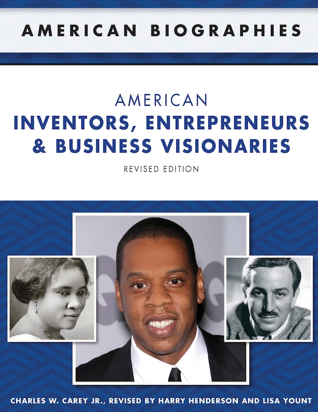 Couverture_American Inventors, Entrepreneurs, and Business Visionaries, Revised Edition