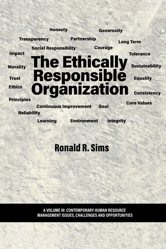 Front cover_The Ethically Responsible Organization