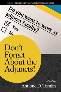 Front cover_Don't Forget About the Adjuncts!