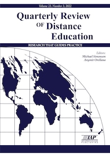 Front cover_Quarterly Review of Distance Education Vol 23 Issue 3