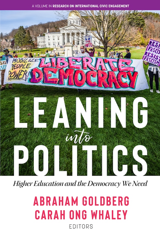 Front cover_Leaning Into Politics
