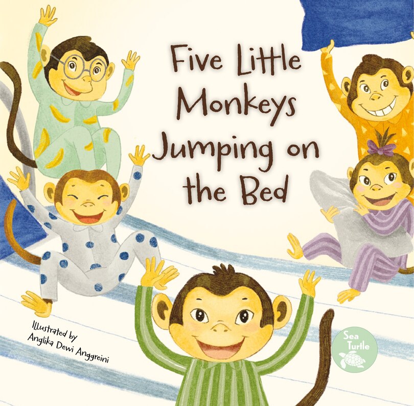Front cover_Five Little Monkeys Jumping on the Bed