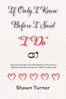 Couverture_If Only I Knew Before I Said I Do
