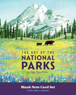 Front cover_Art of the National Parks Boxed Note Card Set
