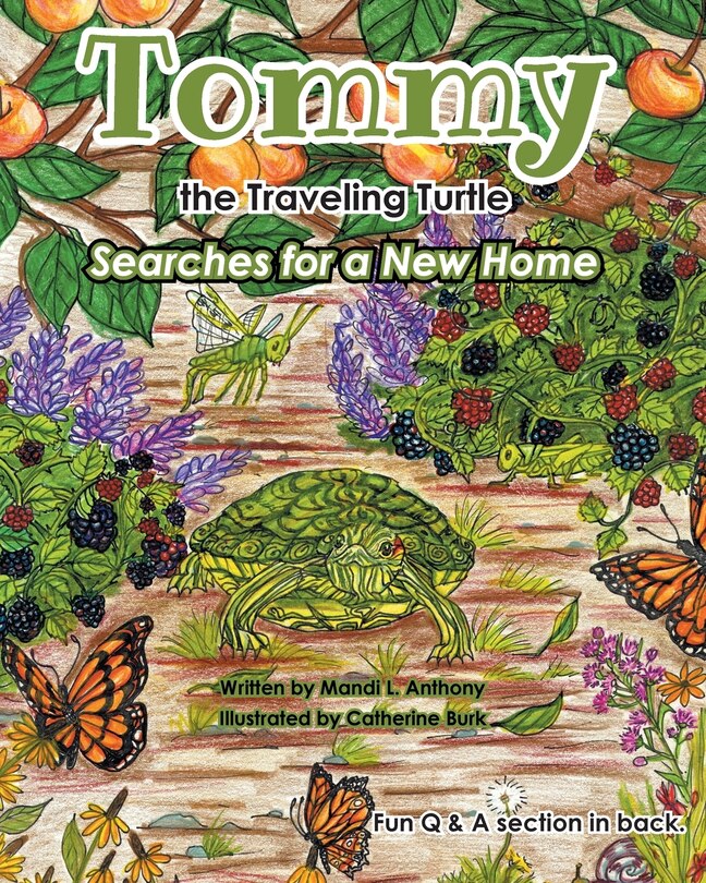 Front cover_Tommy the Traveling Turtle Searches for a New Home