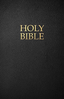 Front cover_Kjver Gift and Award Holy Bible, Black Ultrasoft