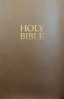 Couverture_Kjver Gift and Award Holy Bible, Deluxe Edition, Coffee Ultrasoft