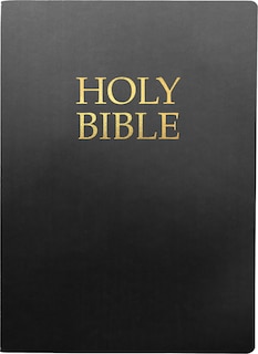 Couverture_Kjver Holy Bible, Large Print, Black Ultrasoft