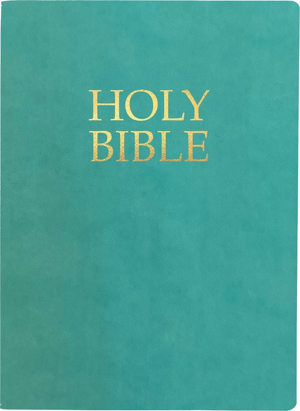 Couverture_KJVER Holy Bible, Large Print, Coastal Blue Ultrasoft