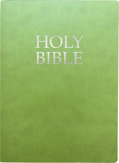 Front cover_KJVER Holy Bible, Large Print, Olive Ultrasoft