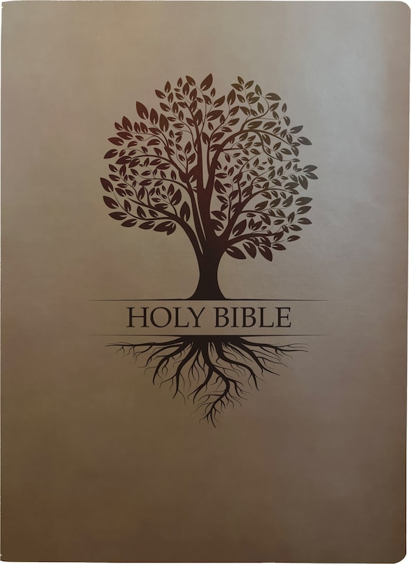 Front cover_KJVER Family Legacy Holy Bible, Large Print, Coffee Ultrasoft