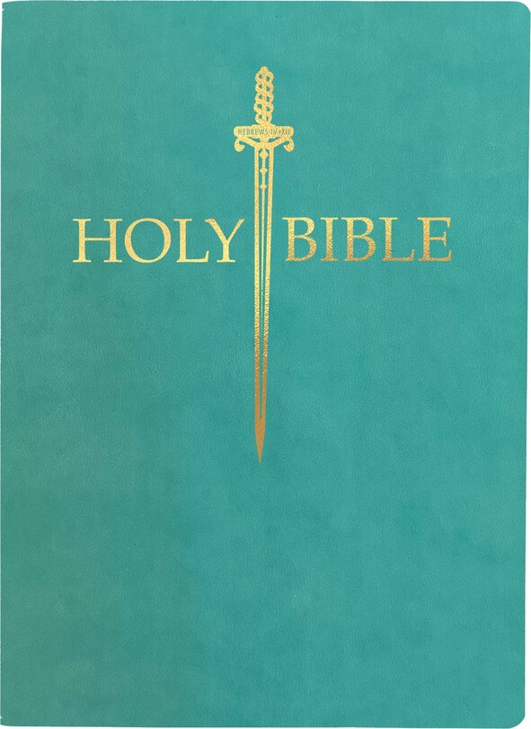 Couverture_KJV Sword Bible, Large Print, Coastal Blue Ultrasoft