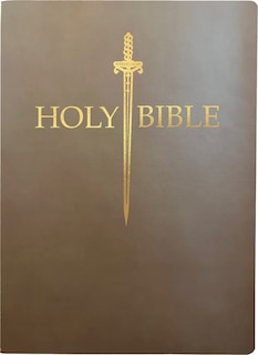 Front cover_KJV Sword Bible, Large Print, Coffee Ultrasoft