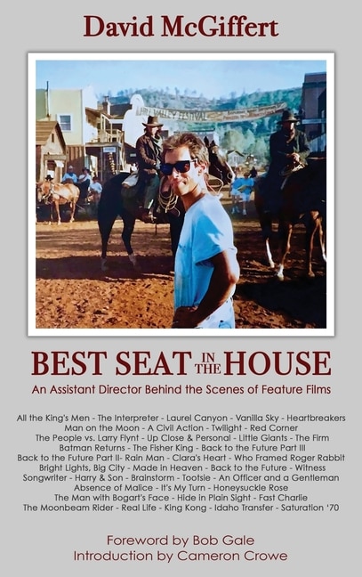 Couverture_Best Seat in the House - An Assistant Director Behind the Scenes of Feature Films (hardback)