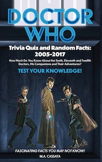 Front cover_Doctor Who Trivia Quiz and Random Facts (hardback)
