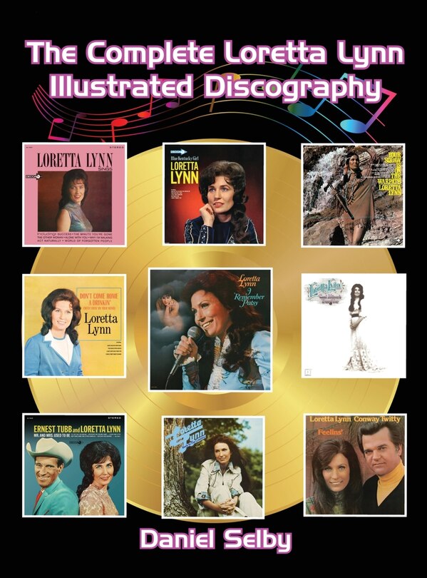 Front cover_The Complete Loretta Lynn Illustrated Discography (hardback)