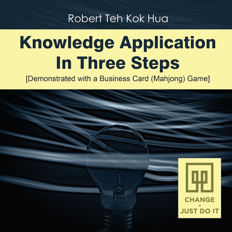 Couverture_Knowledge Application In Three Steps