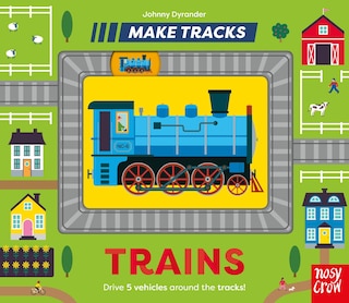 Front cover_Make Tracks: Trains
