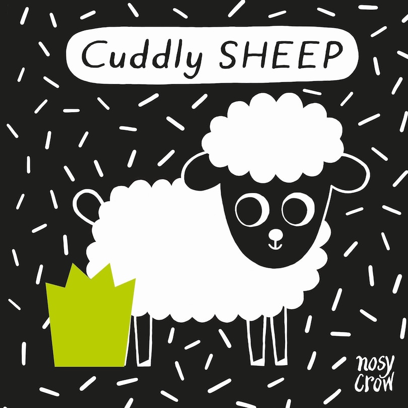 Front cover_Baby's First Cloth Book: Cuddly Sheep