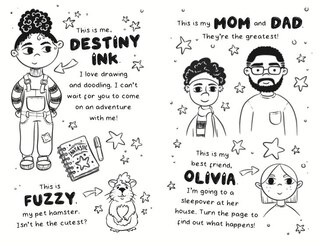 Aper&ccedil;u du contenu 3_Destiny Ink: Sleepover Surprise